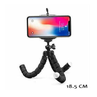 Tripode Flexible con Adaptador Octopus Negro Guatemala precio