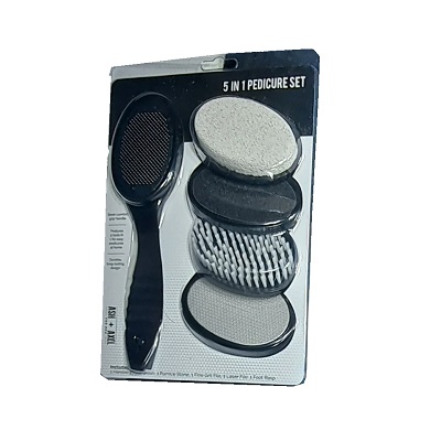 HERRAMIENTA DE PEDICURA INTERCAMBIABLE DE 5 PC