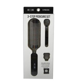 SET DE PEDICURA ASH + AXEL COLOR NEGRO