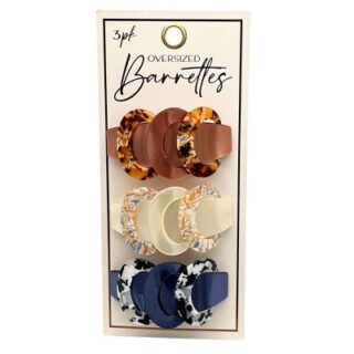 SET DE GANCHOS PARA PELO 3 PC