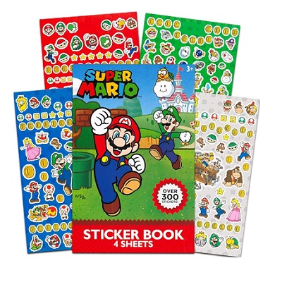 BLOCK DE STICKERS -SUPER MARIO-