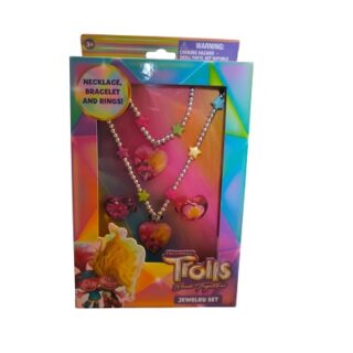 CAJA DE 4 PIEZAS CON ANILLOS Y PULSERA