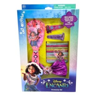 ACCESORIOS 16 PC CON CEPILLO PARA EL PELO ENCANTO