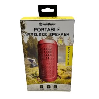 BOCINA CON BLUETOOH ROJA