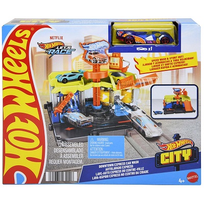HOT WHEELS AUTOLAVADO EXPRESS INCLUYE 1 CARRO