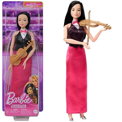 MUÑECA BARBIE VIOLINISTA 29 X 8 CM