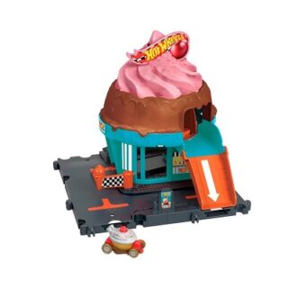 HOT WHEELS HELADERIA DE LA CIUDAD INCLUYE 1 CARRO