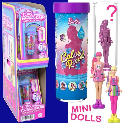 MUÑECAS BARBIE LAND 7 X 3 CM