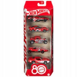 SET DE HOT WHEELS 80 ANIVERSARIO 6 PC