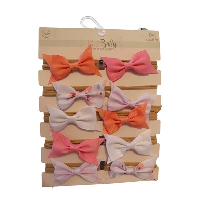 SET DE COLAS PARA EL PELO 10 PC