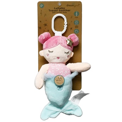 PELUCHE COLGANTE DE SIRENA 28 CM