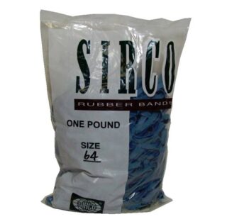 BANDAS ELASTICAS SIRCO 64 PC HULES