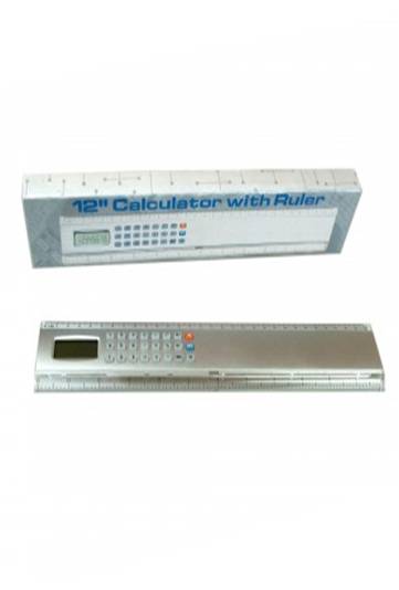 REGLA CON CALCULADORA 30 CM