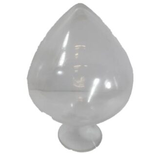 FLORERO DE VIDRIO 20 CM