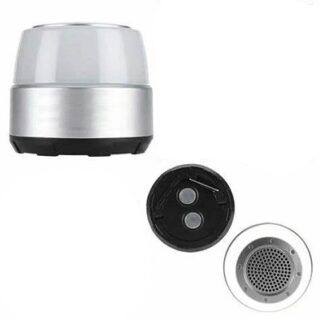 BOCINA CON BLUETOOTH RECARGABLE 8 X 7 CM