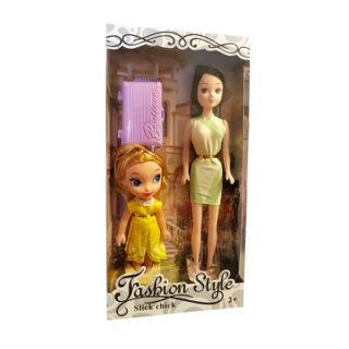 MUÑECAS DE PLASTICO FASHION STYLE 2 PC