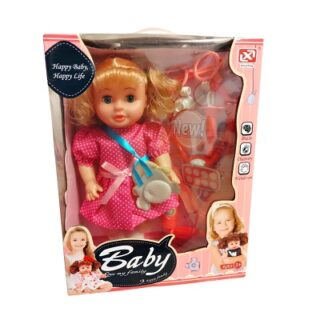 MUÑECA DE PLASTICO BABY LOVE MY FAMILY 30 CM