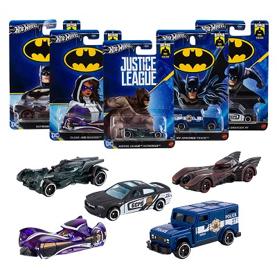 CAJA DE CARROS HOT-WHEELS 10 PC