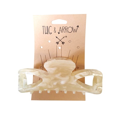 GANCHO PARA PELO COLOR BLANCO 11 CM