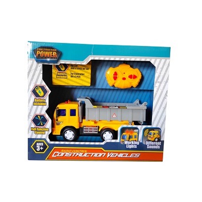 CARRO CONTRO REMOTO CAMION CONSTRUCCION 26 CM
