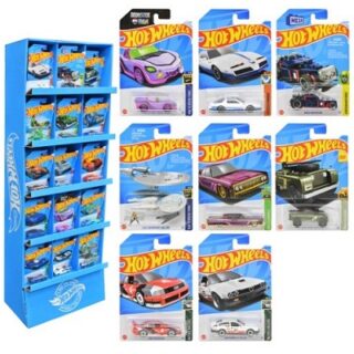 CAJA DE HOT WHEELS VARIADOS 60 PC