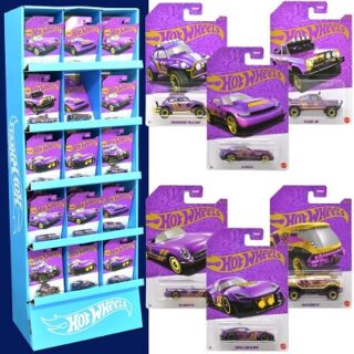 CAJA DE HOT WHEELS 57 ANIVERSARIO 60 PC