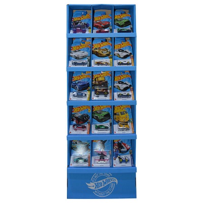 CAJA DE HOT WHEELS VINTAGE 60 PC