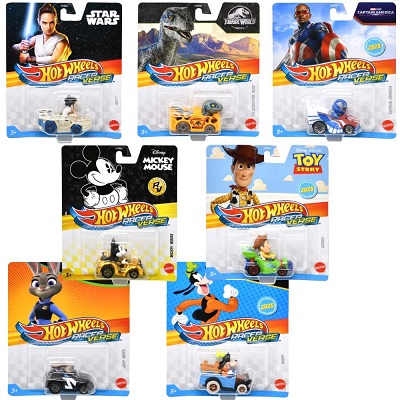 CAJA DE HOT WHEELS RACER VERSE 8 PC