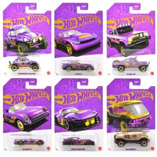 CAJA DE HOT WHEELS 24 PC 57 ANIVERSARIO