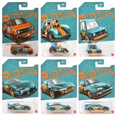 CAJA DE HOT WHEELS 24 PC 56 ANIVERSARIO