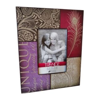 MARCO PARA FOTO COLOR CAFE DE MADERA 10 X 15 CM