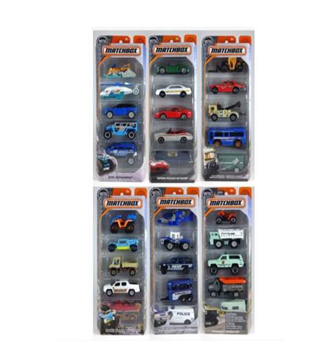 CARRO MATCHBOX METAL 5 PC