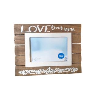 MARCO PARA FOTO DE MADERA 14 X 9 CM