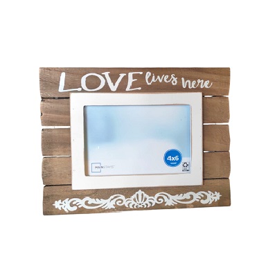 MARCO PARA FOTO DE MADERA 14 X 9 CM