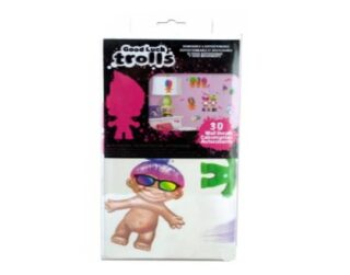 CALCOMANIA DE LOS TROLLS