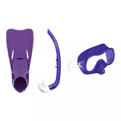 SET DE NATACION PARA NIÑO VIOLETA S/M