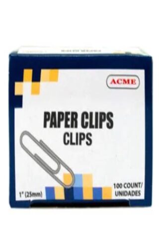 SET DE CLIPS 100 PC ACME