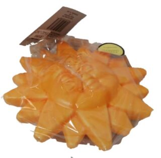 CANDELA EN FORMA DE SOL 15x4 CM