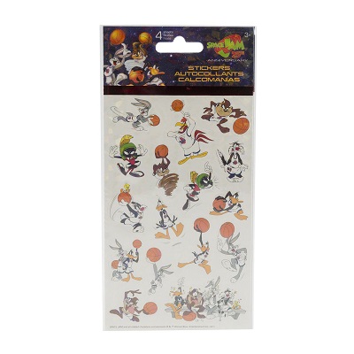 CALCOMANIAS DE SPACE JAM 25 PC