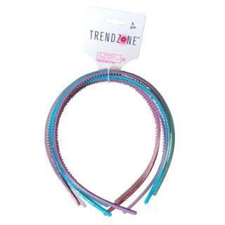 DIADEMAS PLASTICAS PARA PELO 6 PC