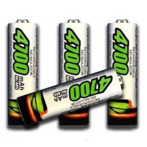 Baterias AA recargables 4 unidades Guatemala precio