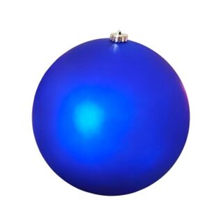 BOMBA NAVIDEÑAS GRANDE COLOR AZUL 25 CM