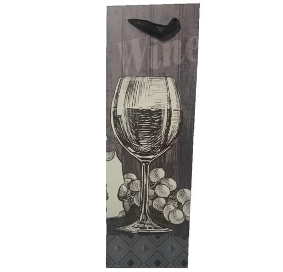 BOLSA DE REGALO 12x36x9 CM PARA BOTELLA