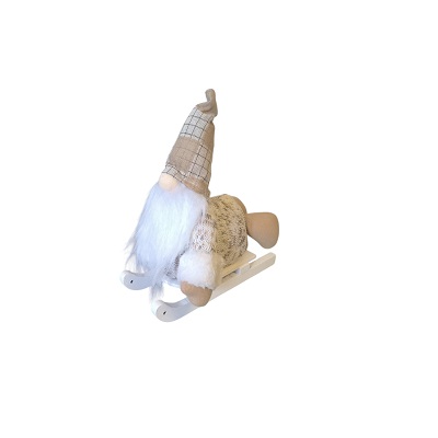 SANTA EN TRINEO 20 CM