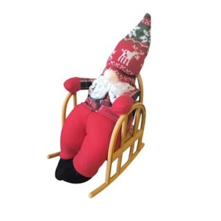 PELUCHE DE SANTA CLAUS CON SILLA MESEDORA