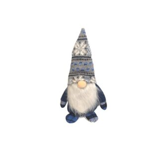 PAPA NOEL AZUL 28 CM