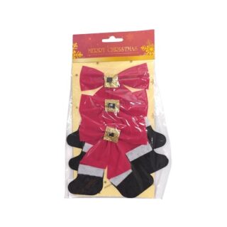 ADORNOS NAVIDEÑOS 3PC 10 CM