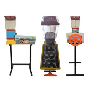 DISPENSADOR PARA CHICLES DISEÑO JUEGO DE CARRERAS