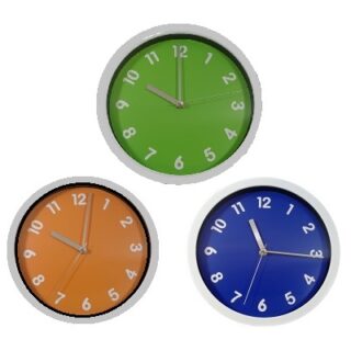RELOJ DE PARED REDONDO 25 CM VARIOS DISEÑOS