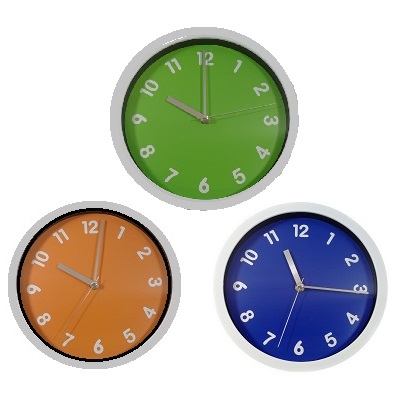 RELOJ DE PARED REDONDO 25 CM VARIOS DISEÑOS